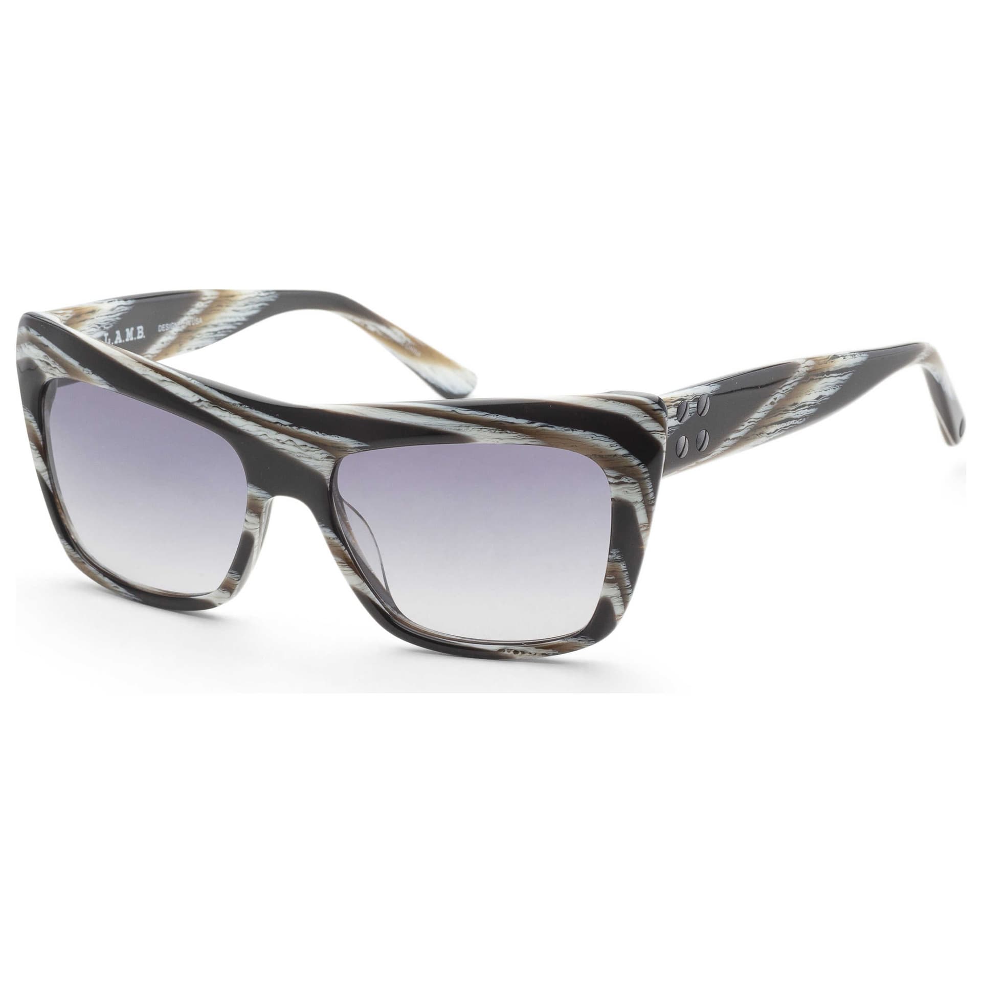 L.A.M.B. Women's Sunglasses LA513-HRN-56